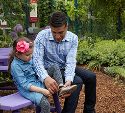Angel Nieves and his daughter, Natalia