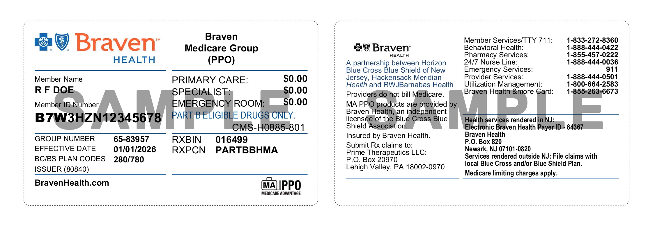 Braven Health - Horizon Blue Cross Blue Shield of New Jersey Braven Health - Horizon Blue Cross Blue Shield of New Jersey