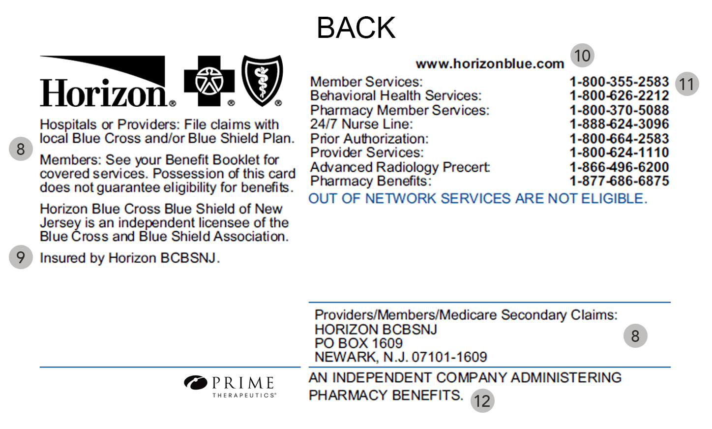 My Member ID Card - Horizon Blue Cross Blue Shield of New Jersey