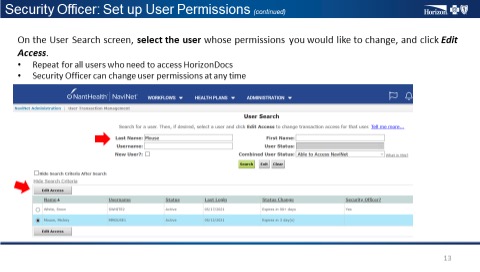screenshot from horizon docs