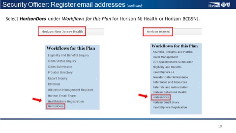 screenshot from horizon docs