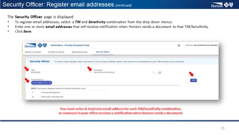 screenshot from horizon docs