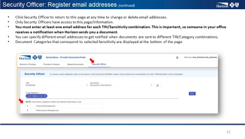 screenshot from horizon docs