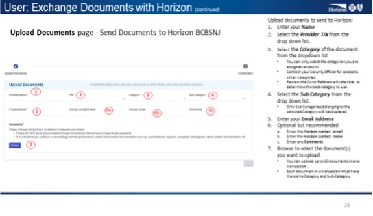 screenshot from horizon docs