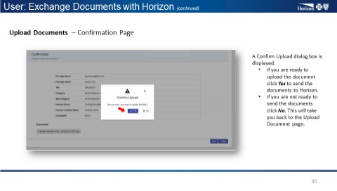screenshot from horizon docs